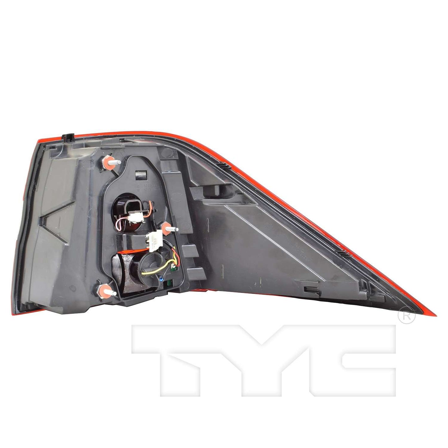 Back View of Left Tail Light Assembly TYC 11-12152-00-9