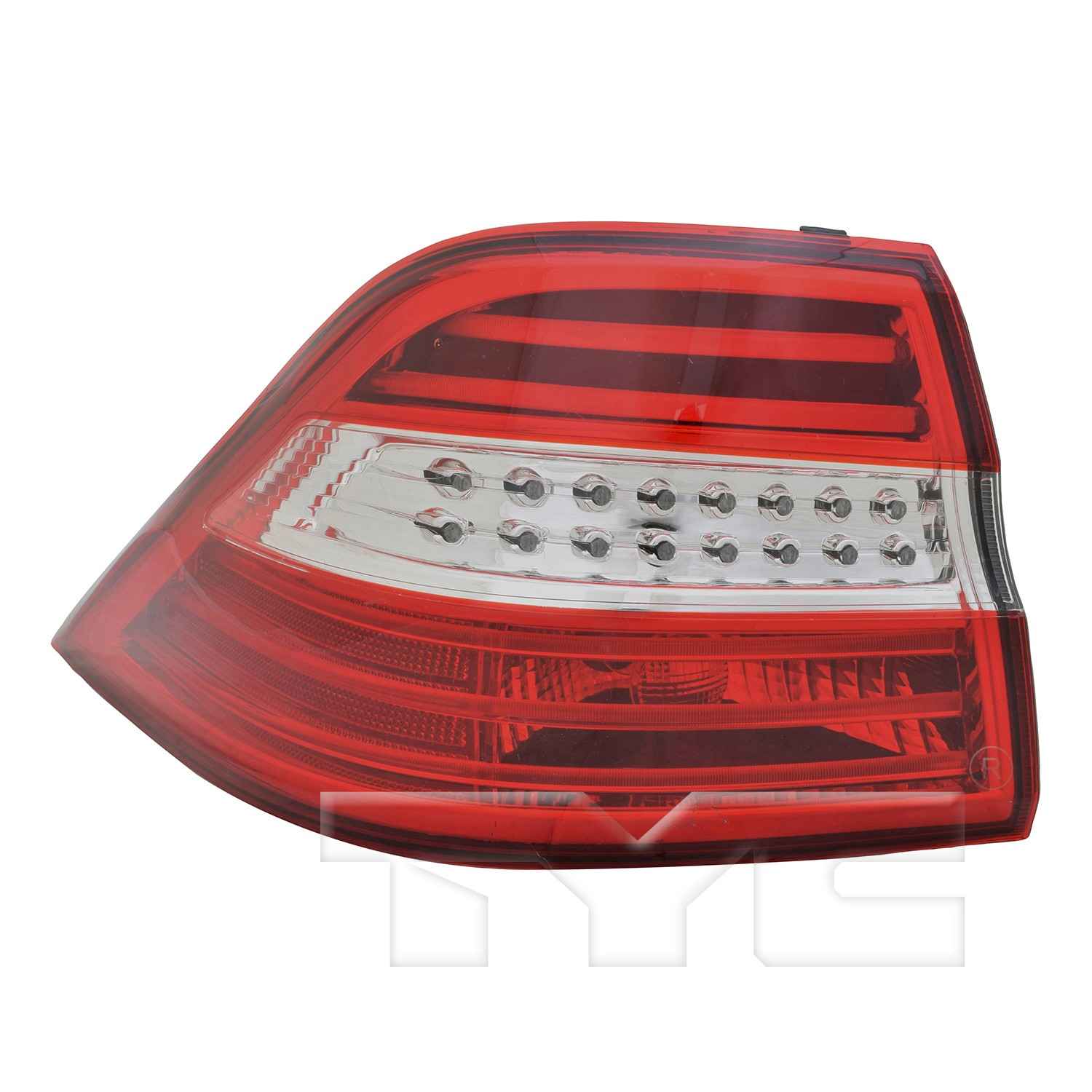 Front View of Left Tail Light Assembly TYC 11-12152-00-9