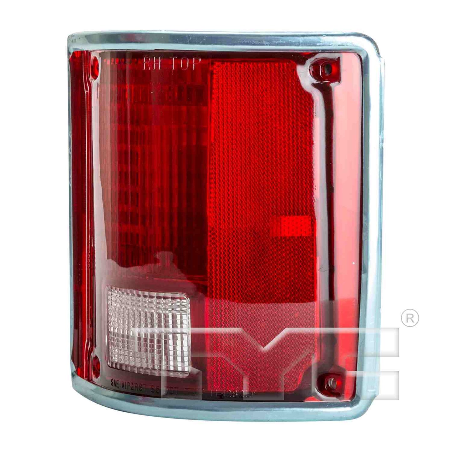 Side View of Right Tail Light Assembly TYC 11-1282-69