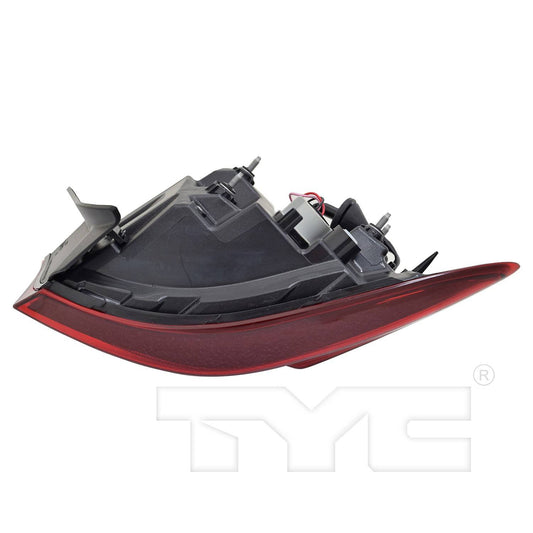 Top View of Right Tail Light Assembly TYC 11-15007-00