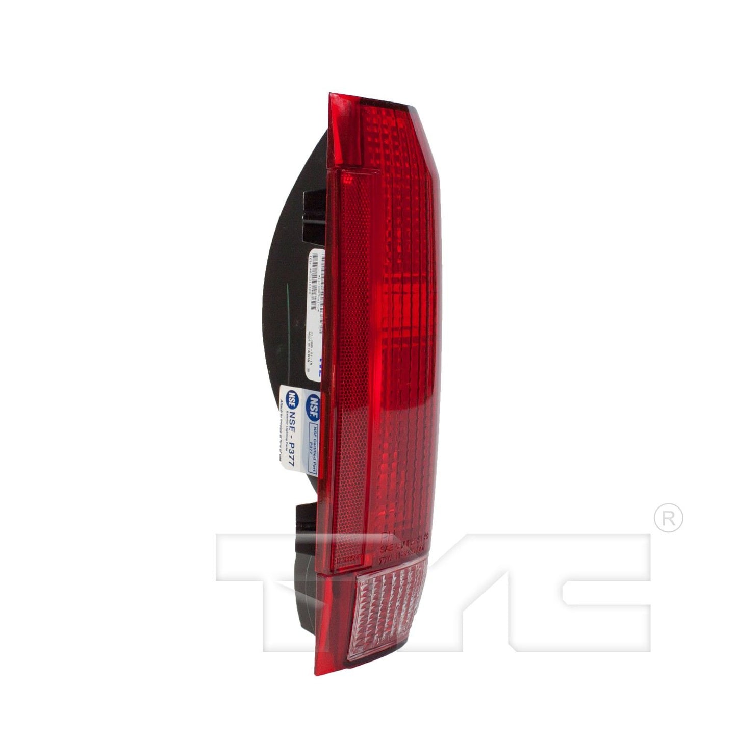 Side View of Right Tail Light Assembly TYC 11-1885-01