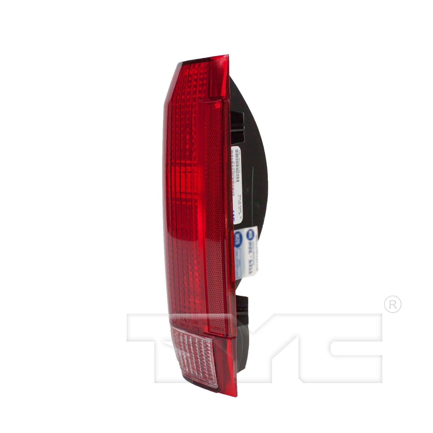 Side View of Left Tail Light Assembly TYC 11-1886-01