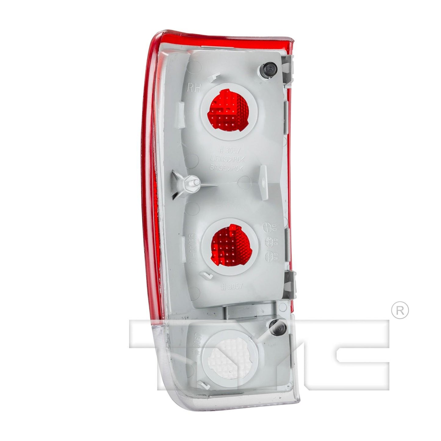 Back View of Right Tail Light Assembly TYC 11-3203-01