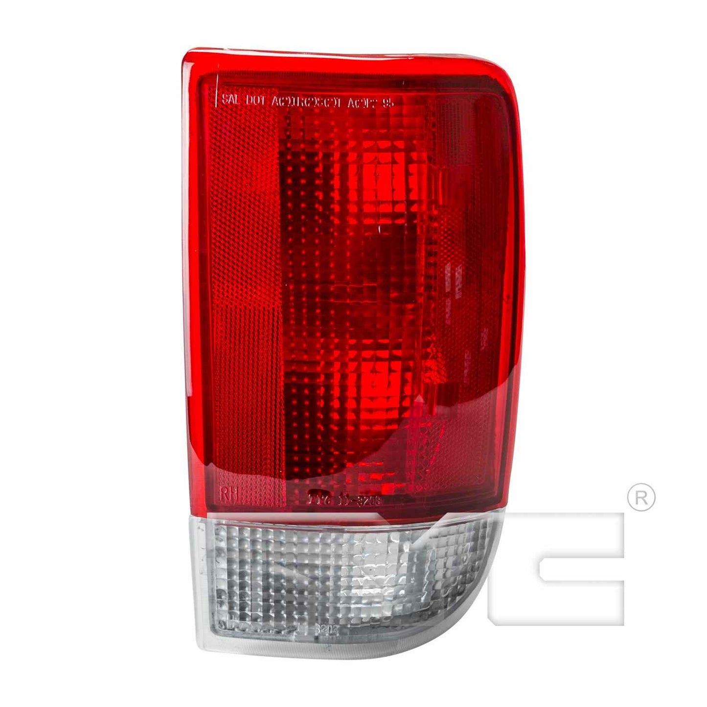 Front View of Right Tail Light Assembly TYC 11-3203-01