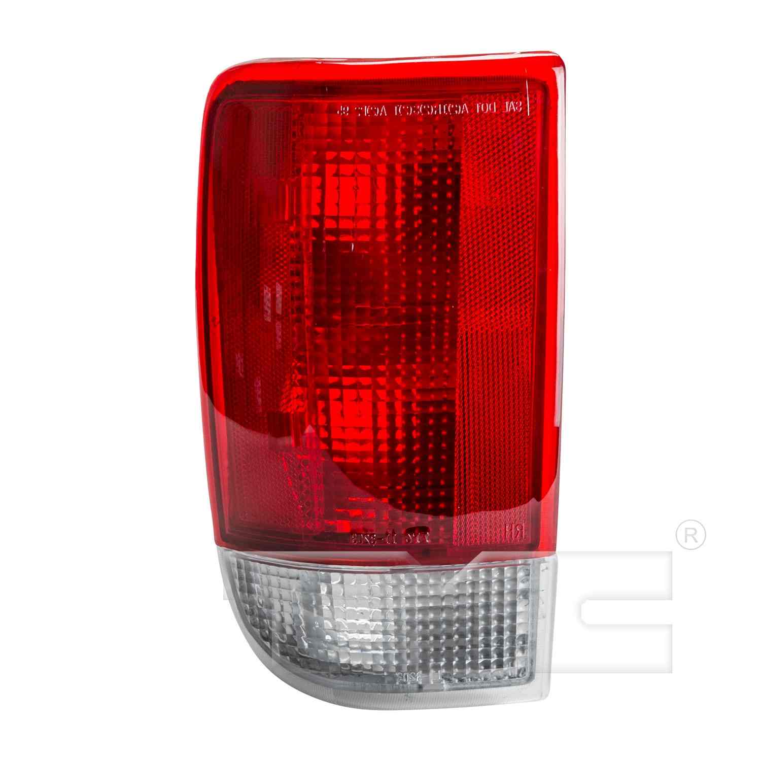 Front View of Left Tail Light Assembly TYC 11-3204-01