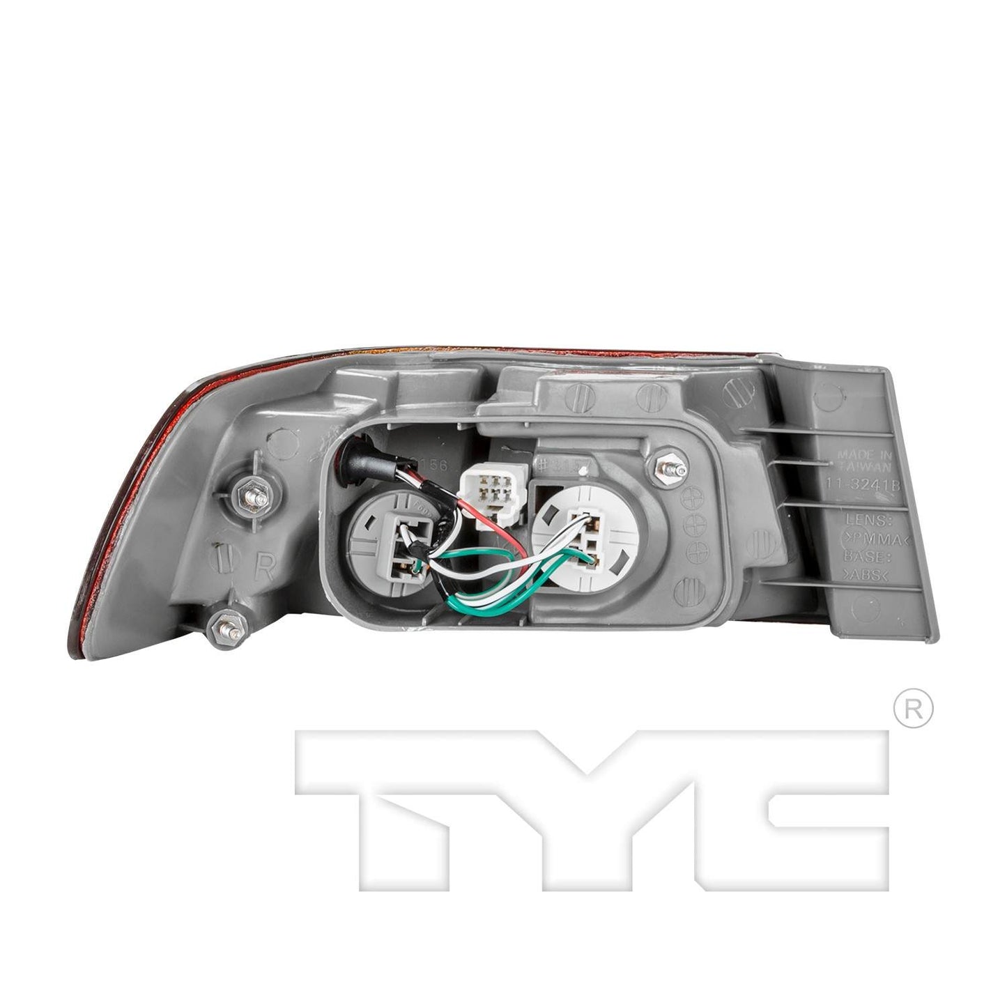 Back View of Right Tail Light Assembly TYC 11-3241-00