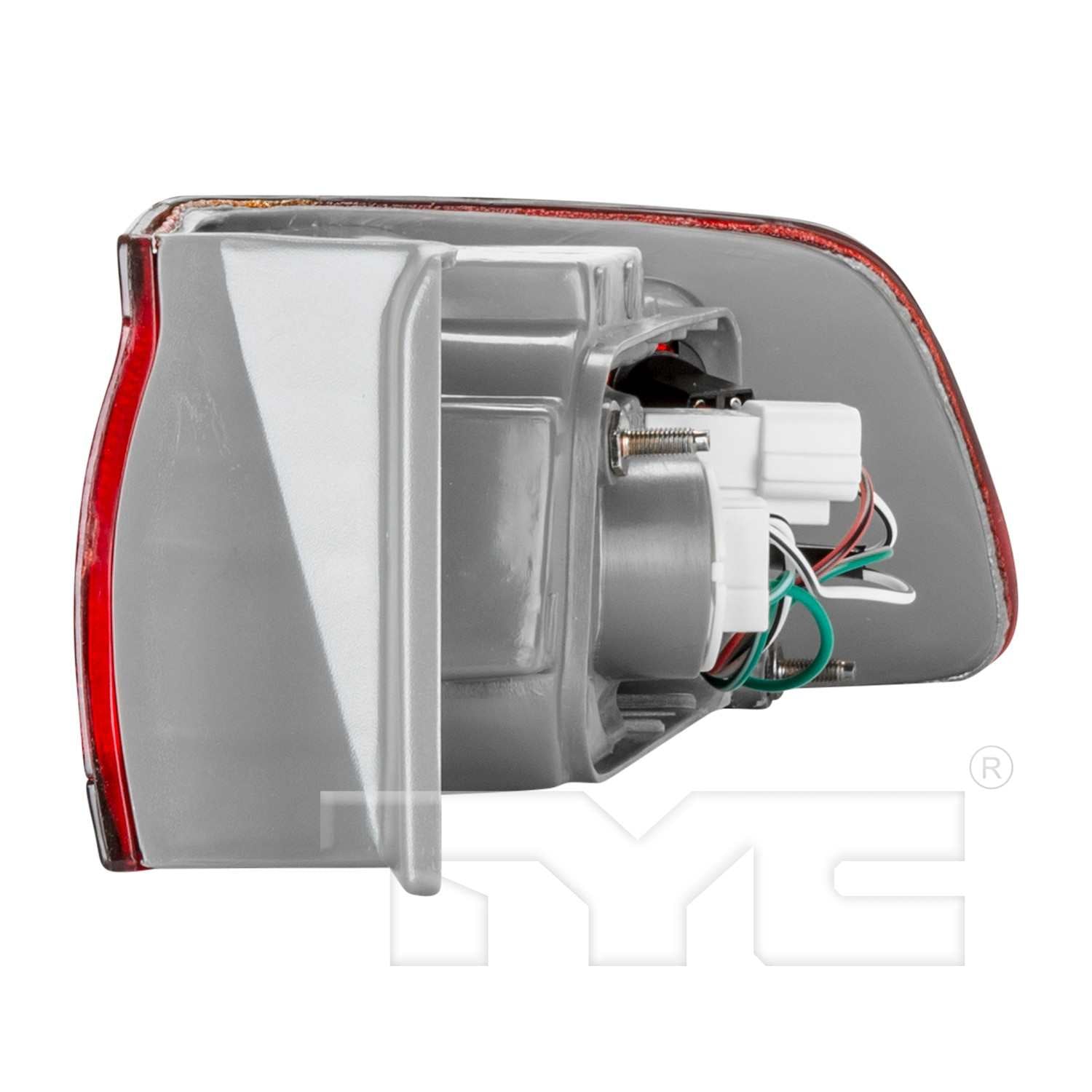 Angle View of Left Tail Light Assembly TYC 11-3242-00