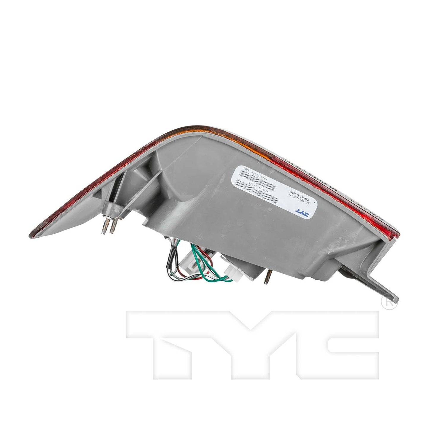 Bottom View of Left Tail Light Assembly TYC 11-3242-00