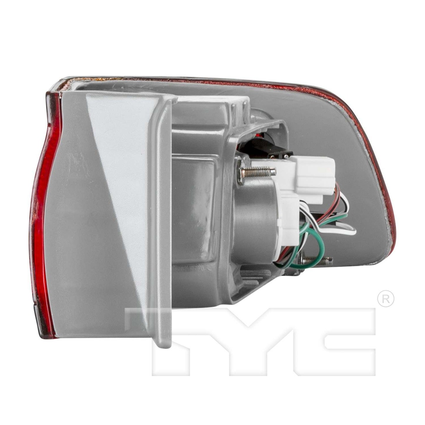 Connector View of Left Tail Light Assembly TYC 11-3242-00