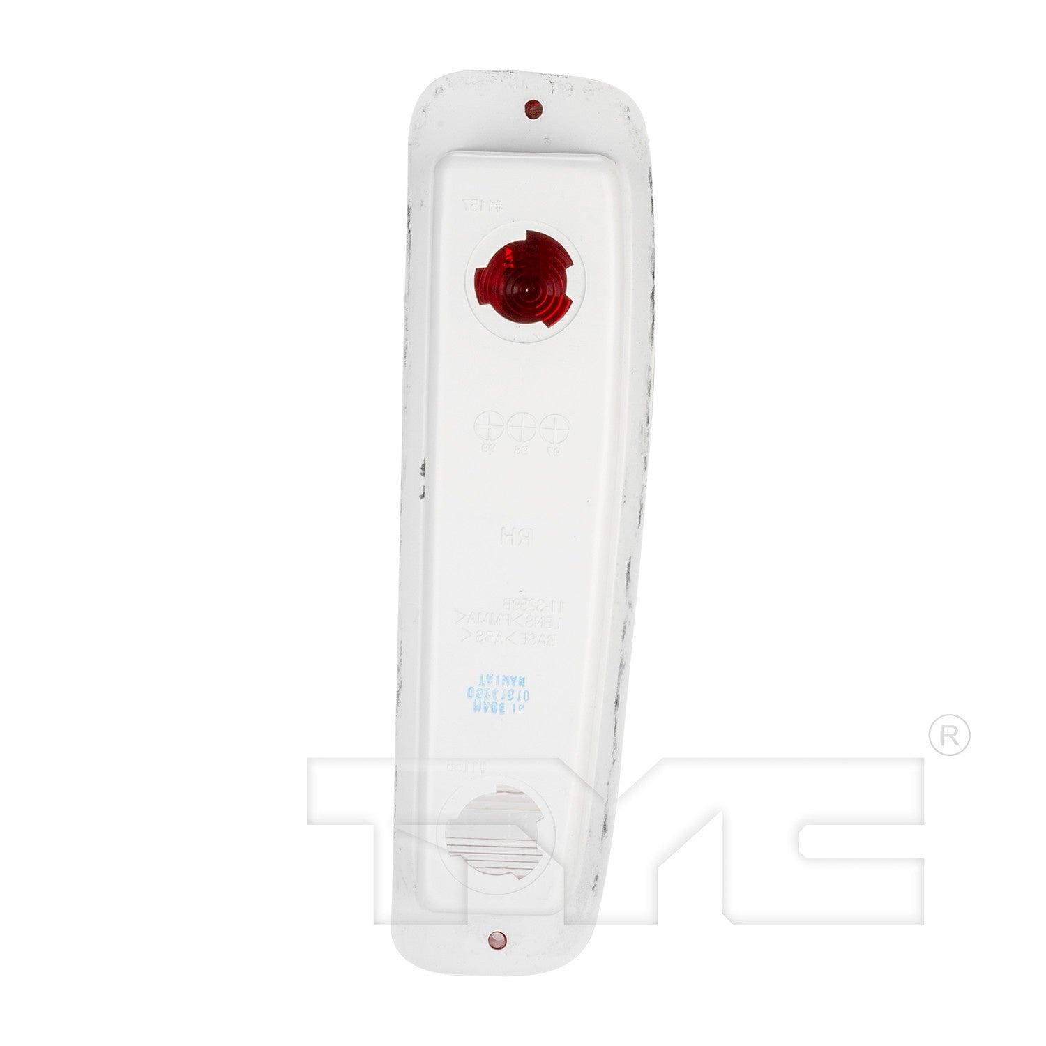 Back View of Left Tail Light Assembly TYC 11-3260-01