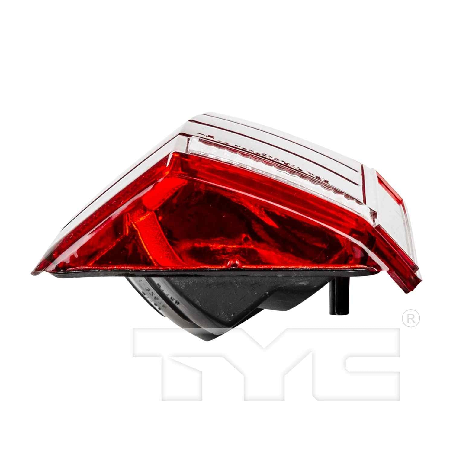 Bottom View of Left Tail Light Assembly TYC 11-3268-01