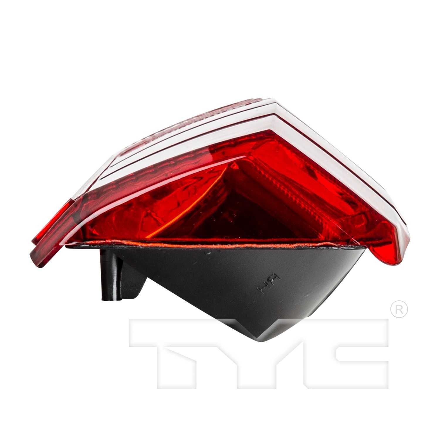 Top View of Left Tail Light Assembly TYC 11-3268-01