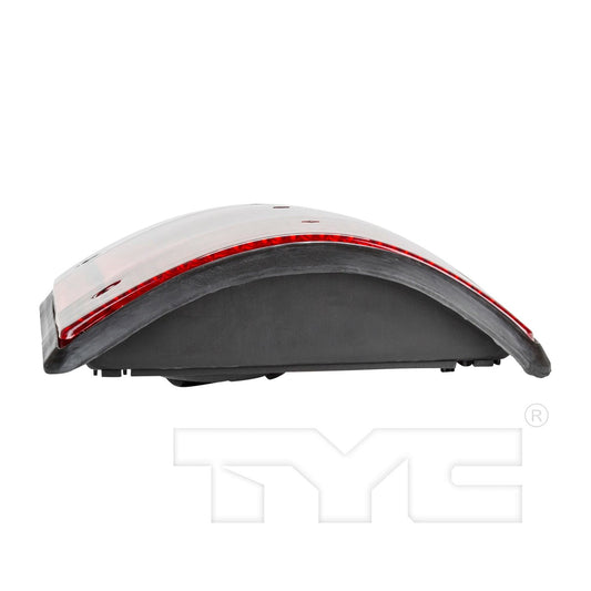 Top View of Left Tail Light Assembly TYC 11-5008-01