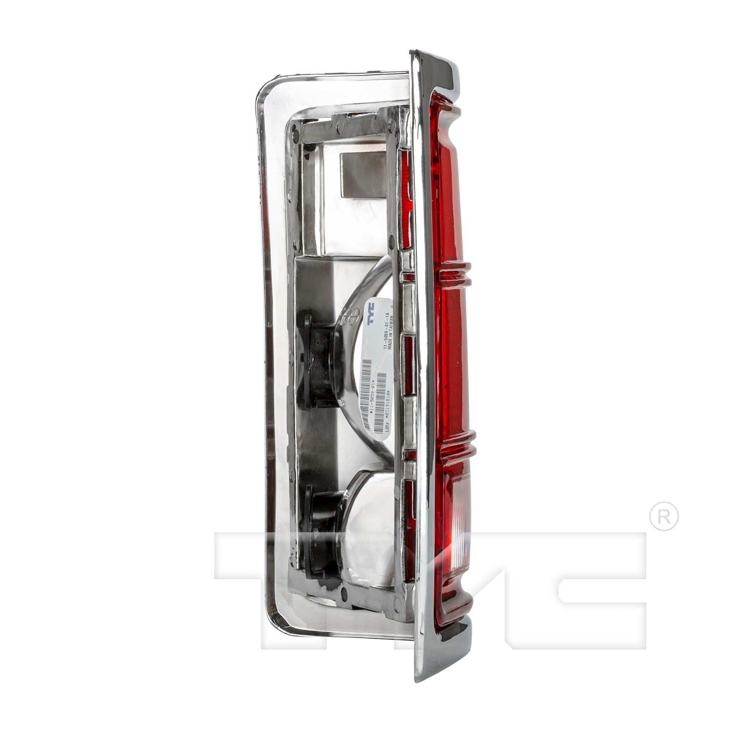 Angle View of Right Tail Light Assembly TYC 11-5059-01