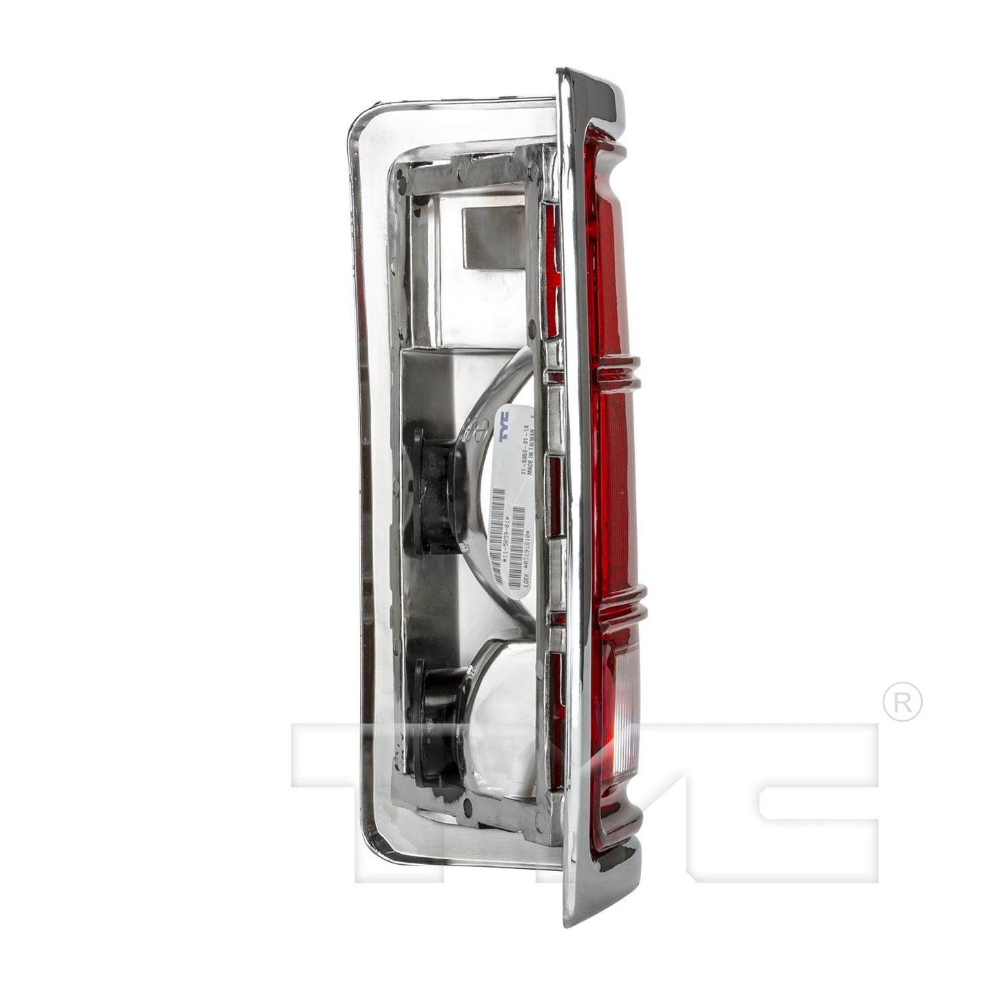 Connector View of Right Tail Light Assembly TYC 11-5059-01