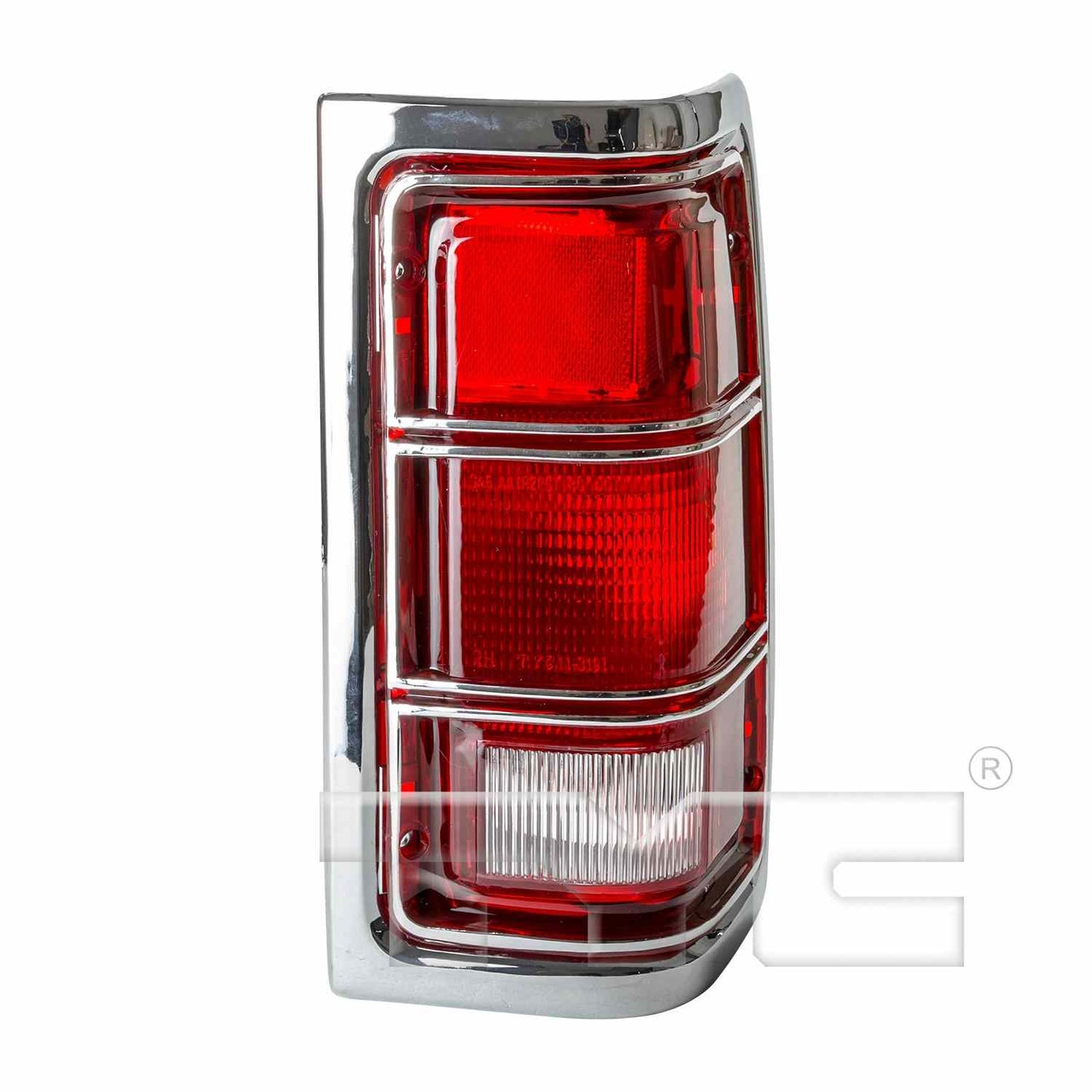 Front View of Right Tail Light Assembly TYC 11-5059-21