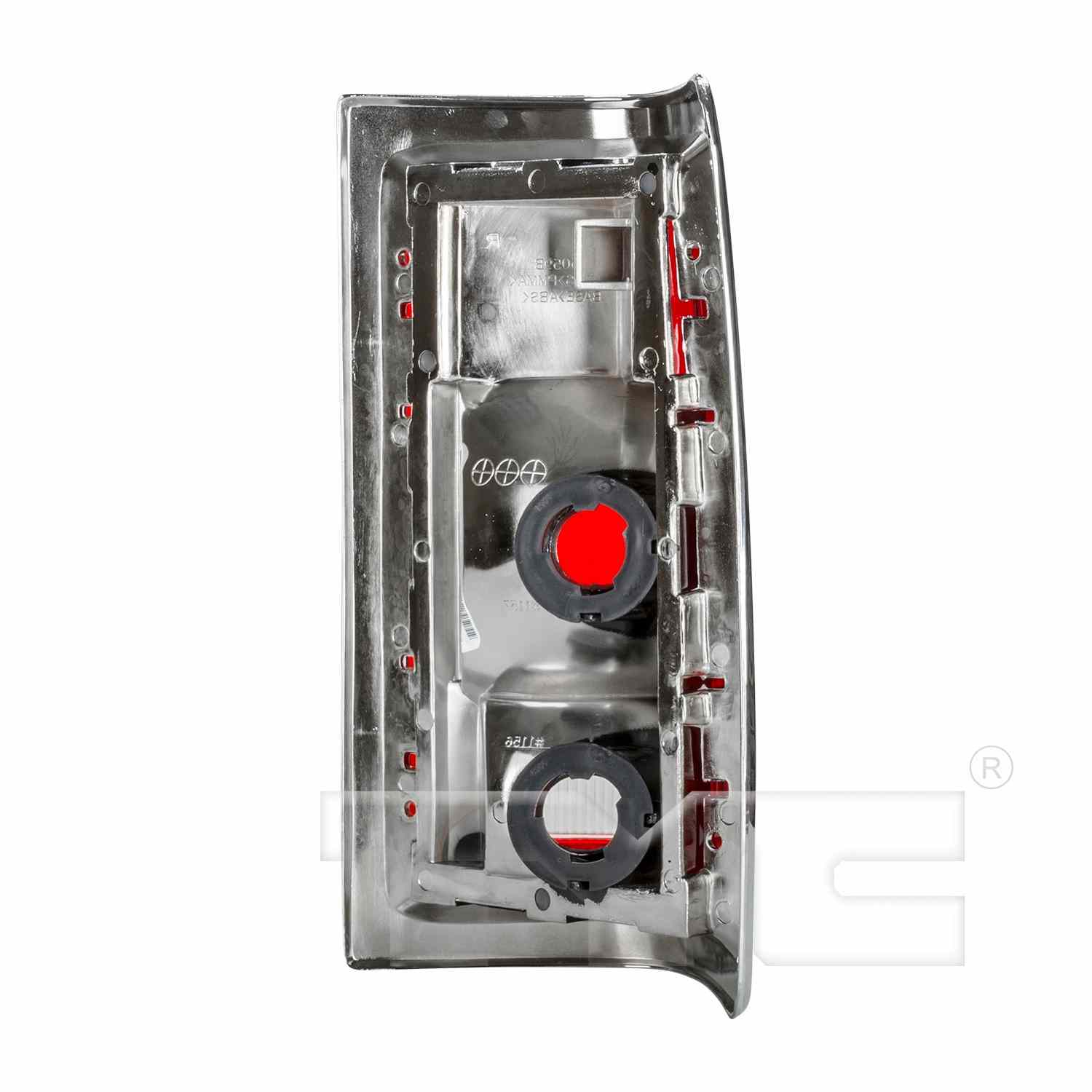 Back View of Left Tail Light Assembly TYC 11-5060-01