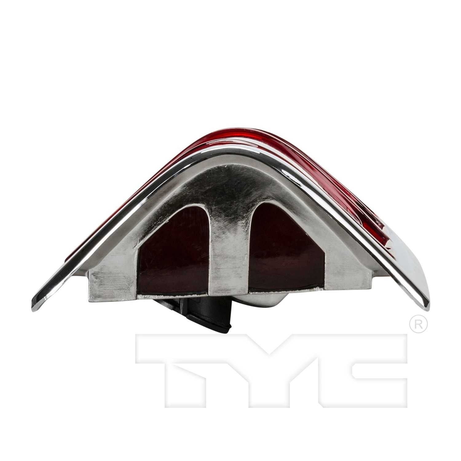 Bottom View of Left Tail Light Assembly TYC 11-5060-01