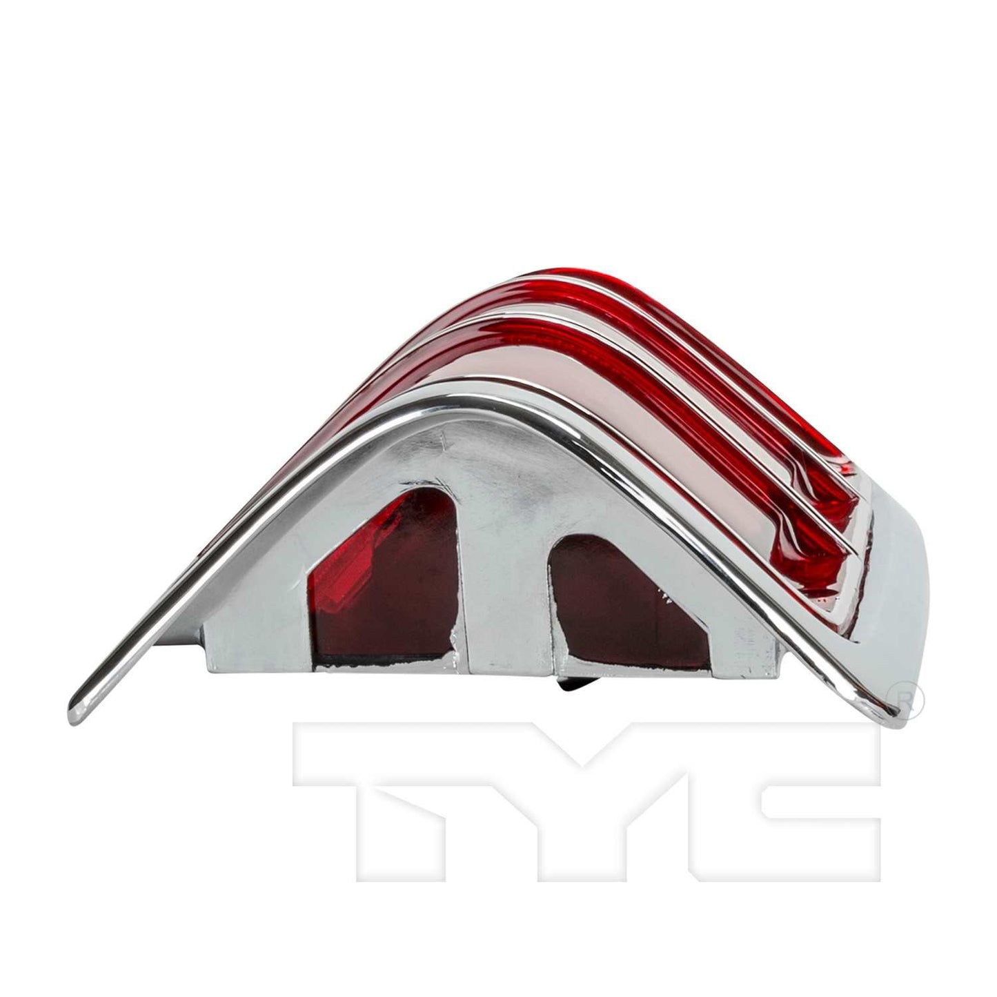 Top View of Left Tail Light Assembly TYC 11-5060-21