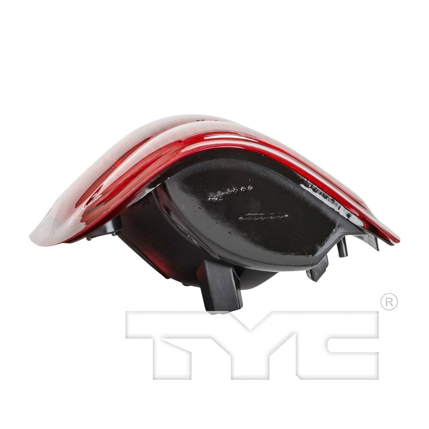 Top View of Right Tail Light Assembly TYC 11-5075-91