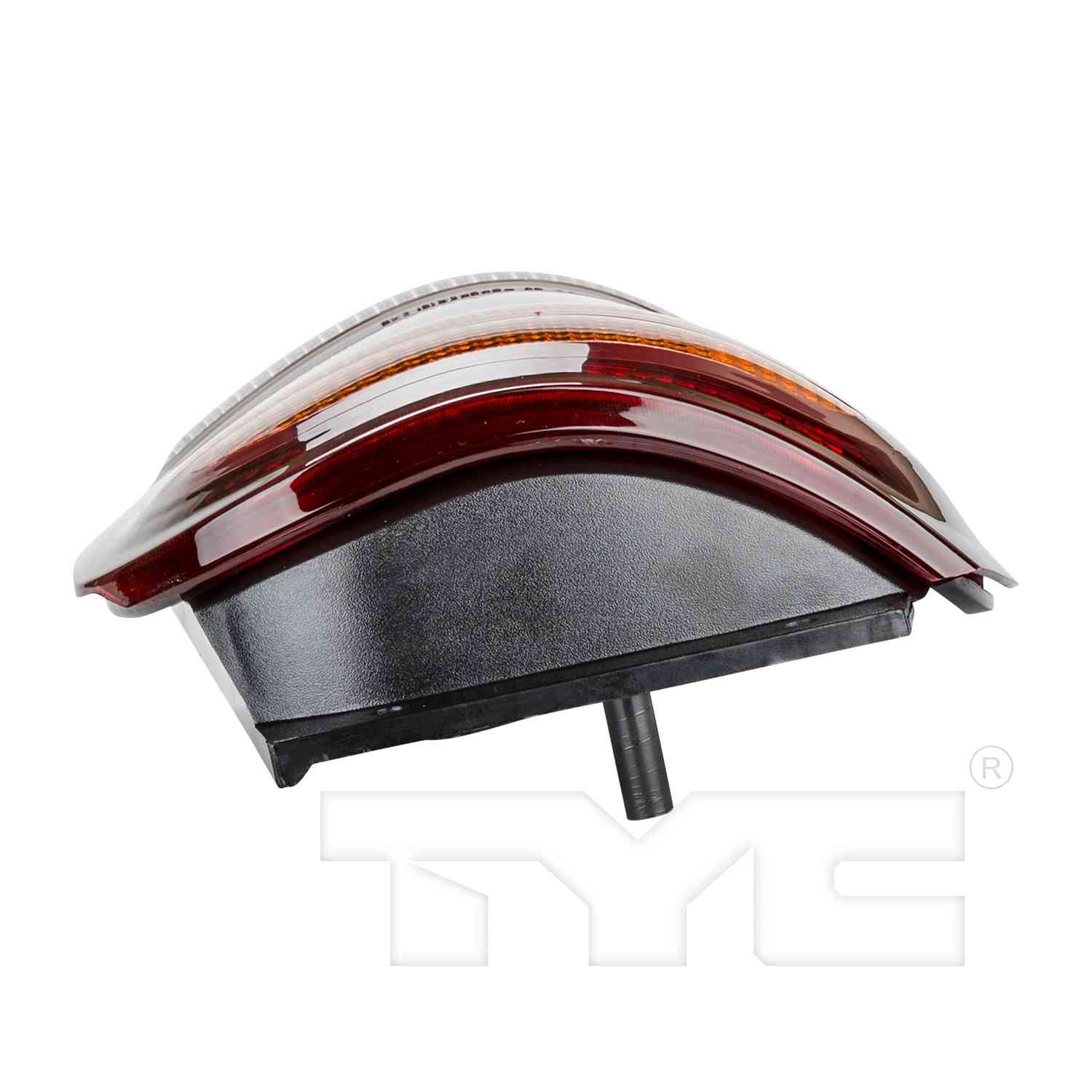 Top View of Left Tail Light Assembly TYC 11-5130-01