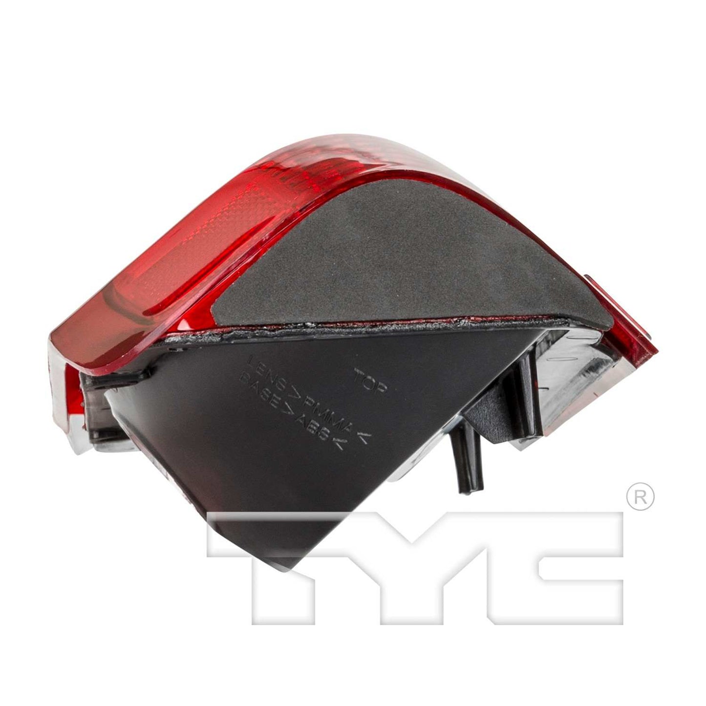 Top View of Right Tail Light Assembly TYC 11-5153-01