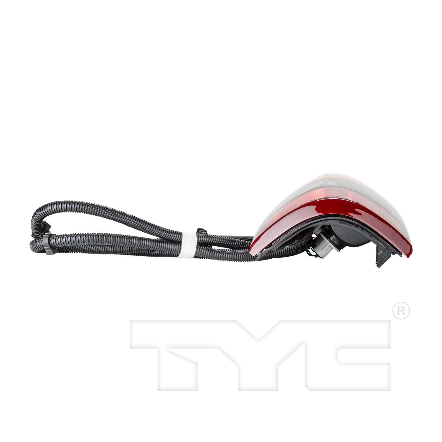 Bottom View of Left Tail Light Assembly TYC 11-5186-00