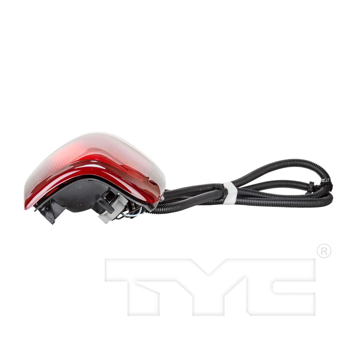 Top View of Left Tail Light Assembly TYC 11-5186-00