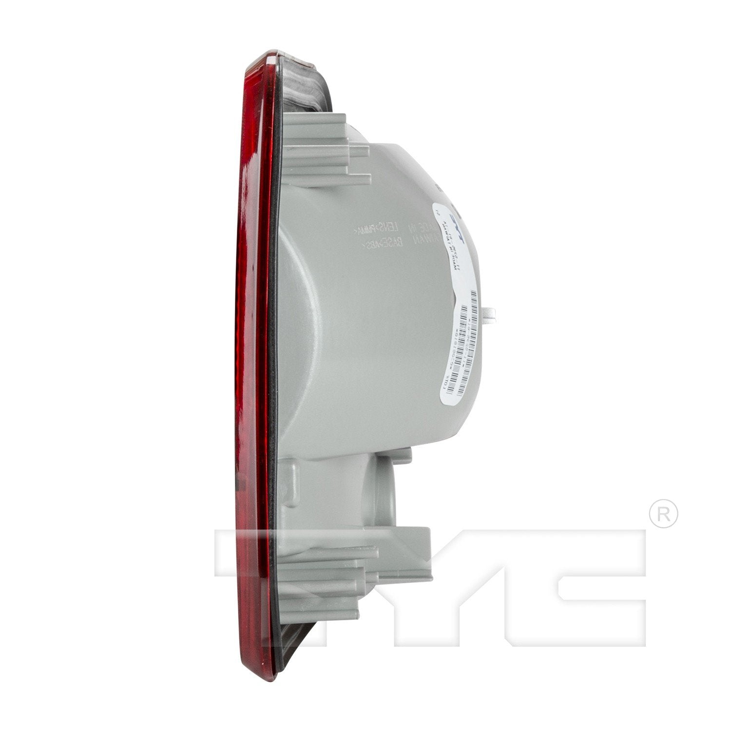 Connector View of Left Tail Light Assembly TYC 11-5296-01