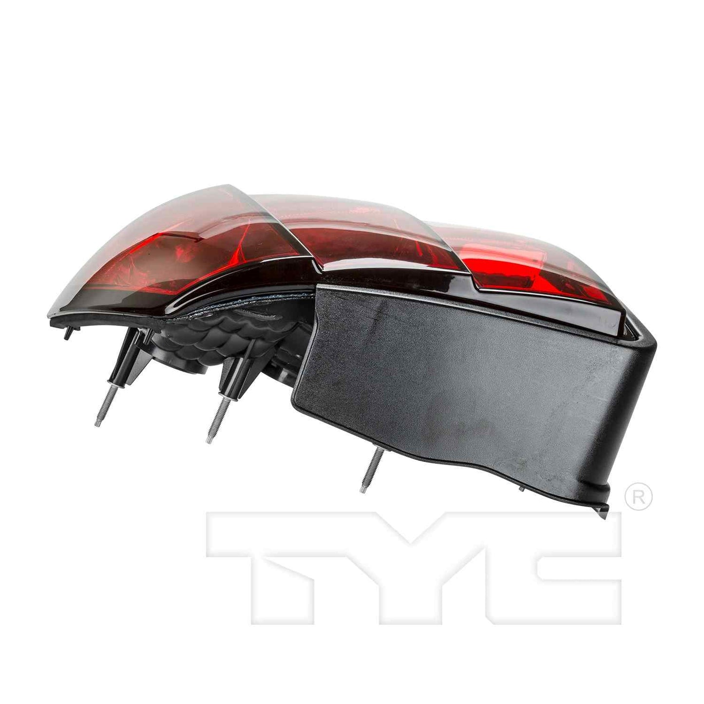 Top View of Right Tail Light Assembly TYC 11-5367-01