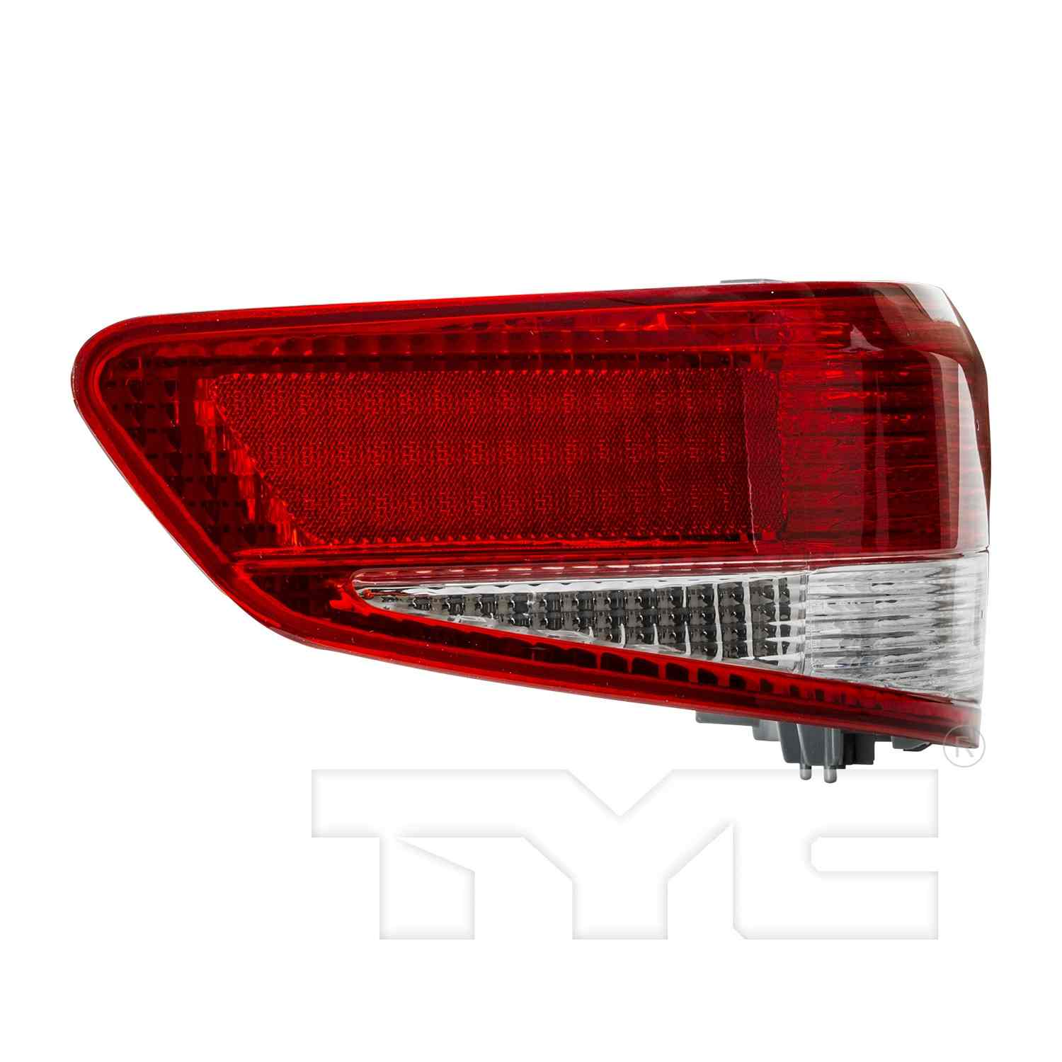 Side View of Left Tail Light Assembly TYC 11-5816-01