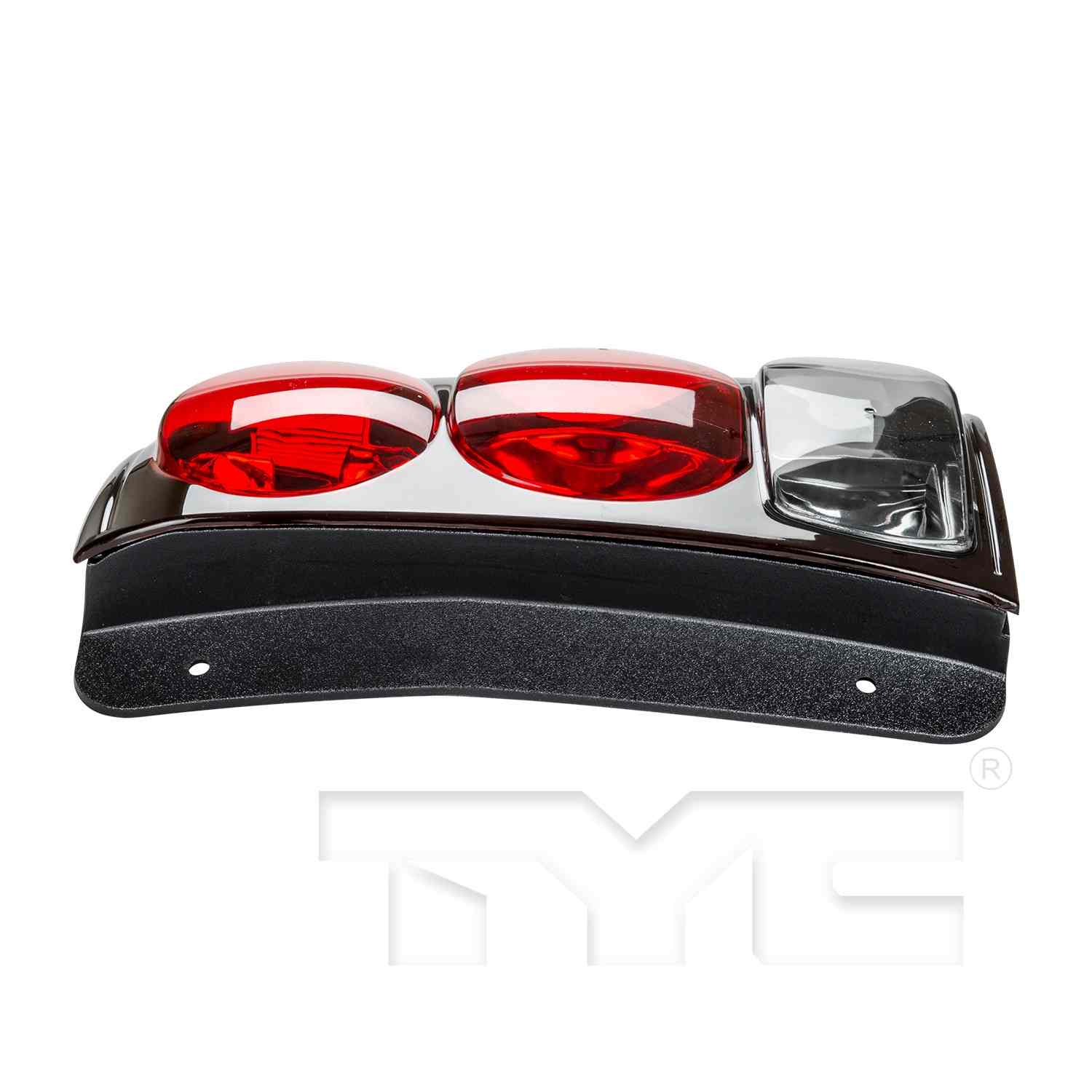 Bottom View of Right Tail Light Assembly TYC 11-5829-00