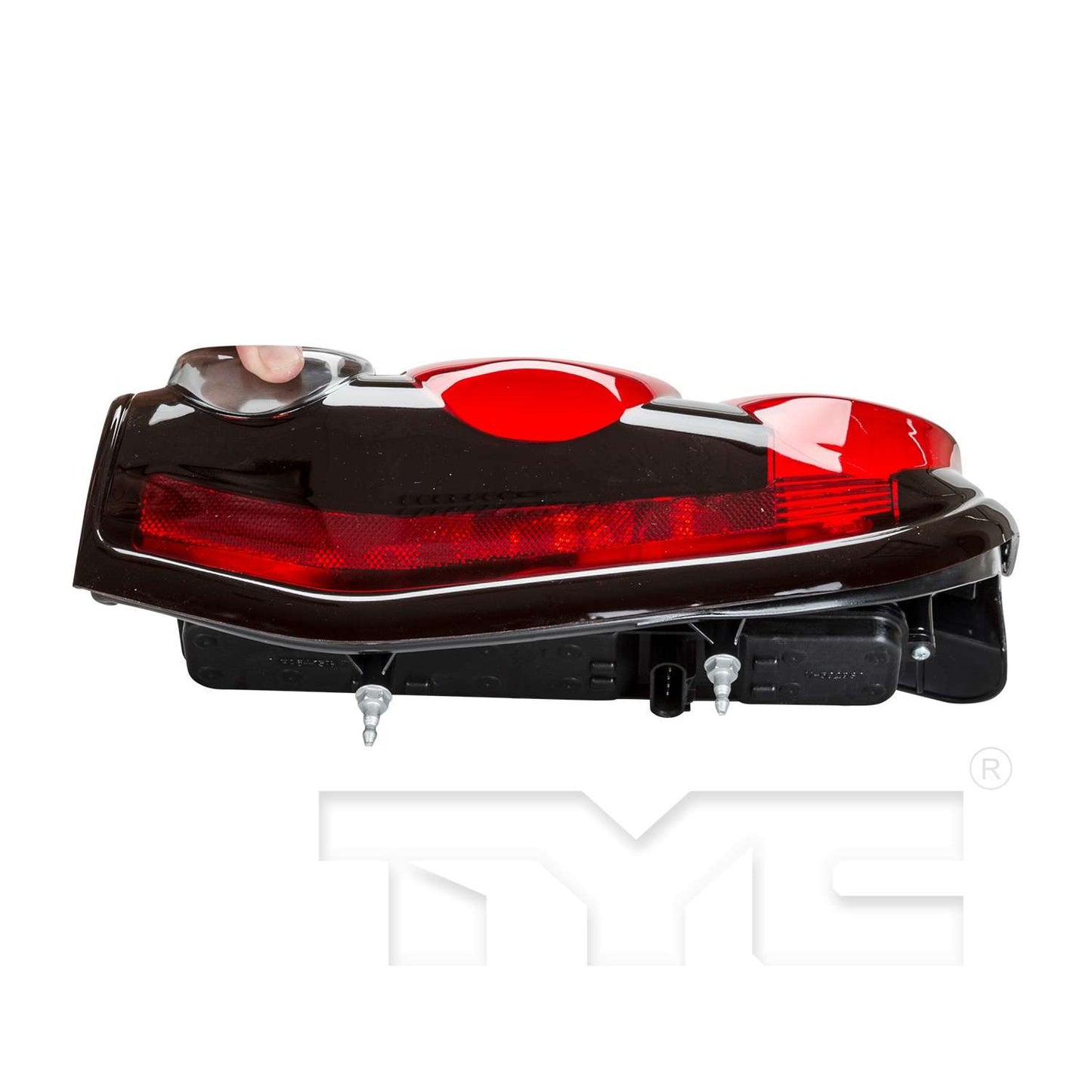 Top View of Right Tail Light Assembly TYC 11-5829-00