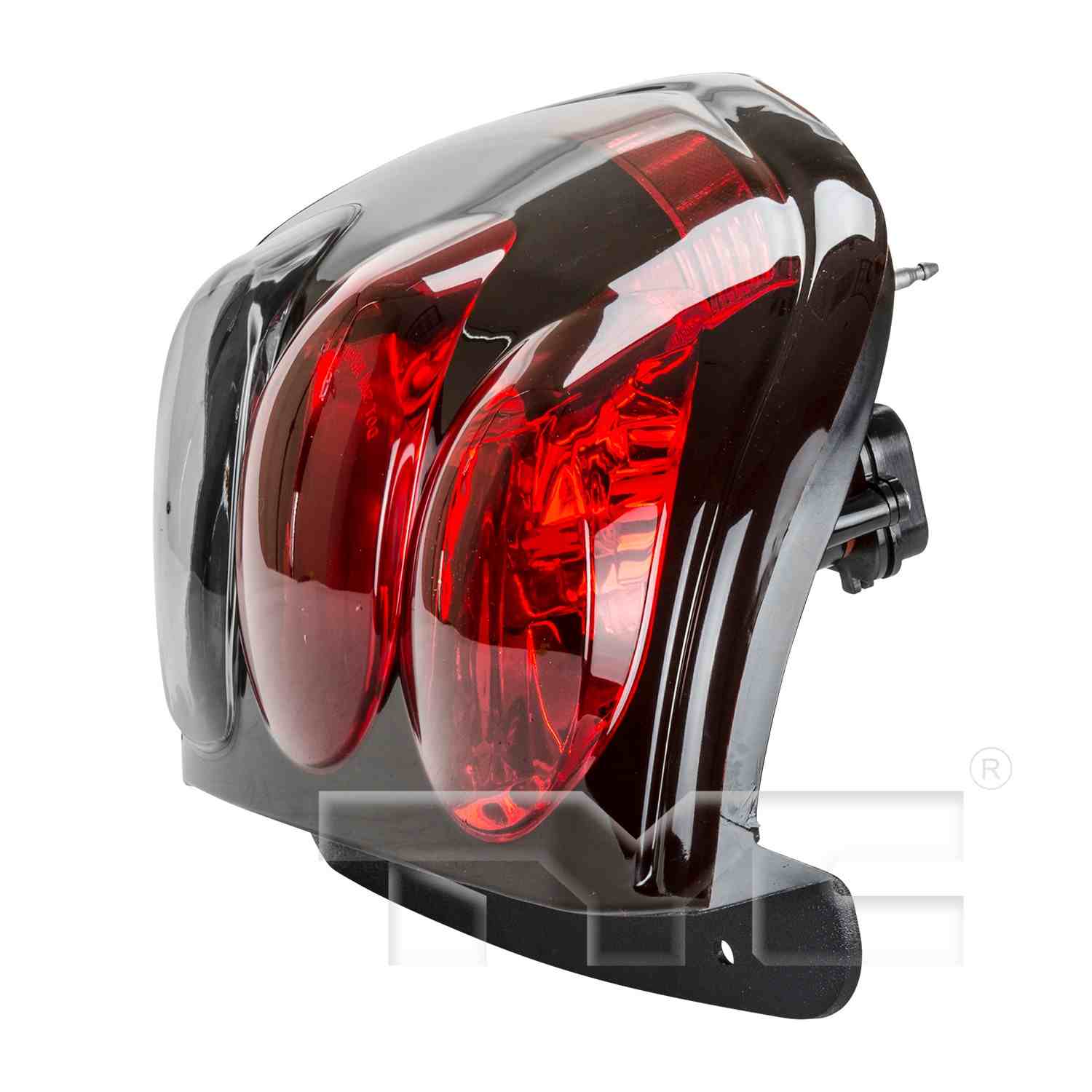 Side View of Left Tail Light Assembly TYC 11-5830-00