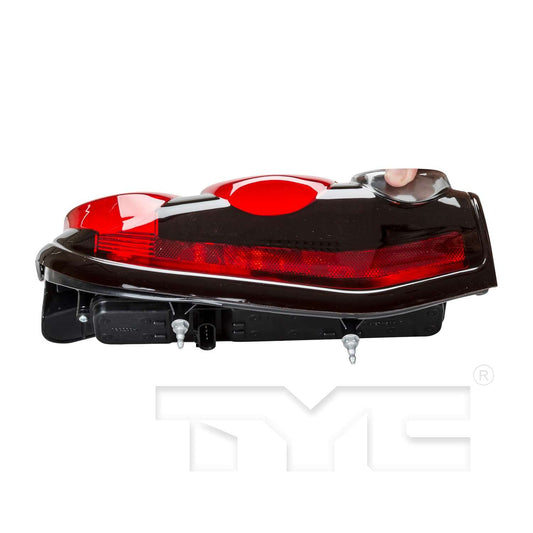 Top View of Left Tail Light Assembly TYC 11-5830-00