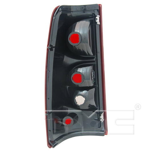 Back View of Right Tail Light Assembly TYC 11-5851-01