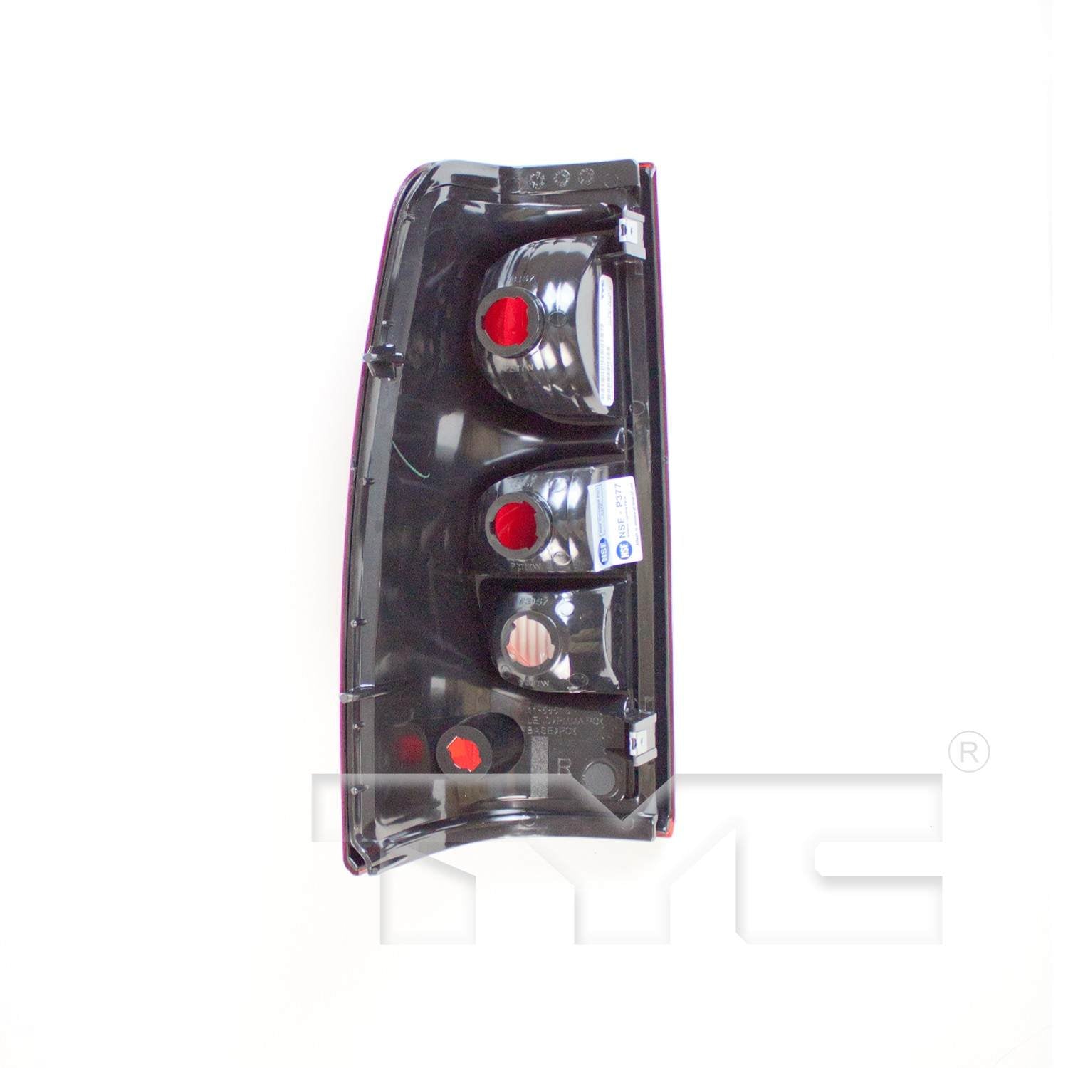 Back View of Right Tail Light Assembly TYC 11-5851-91