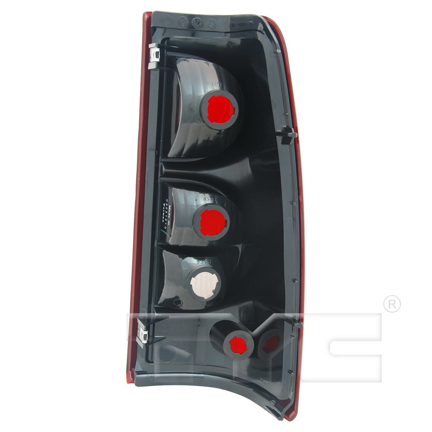 Back View of Left Tail Light Assembly TYC 11-5852-01