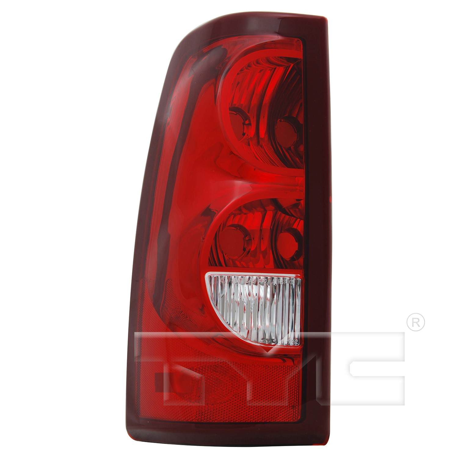 Front View of Left Tail Light Assembly TYC 11-5852-01