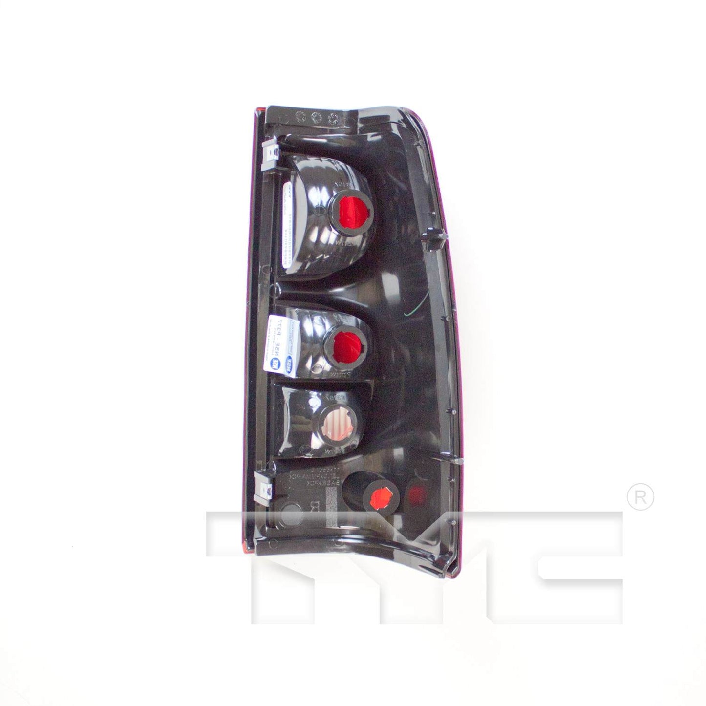 Back View of Left Tail Light Assembly TYC 11-5852-91