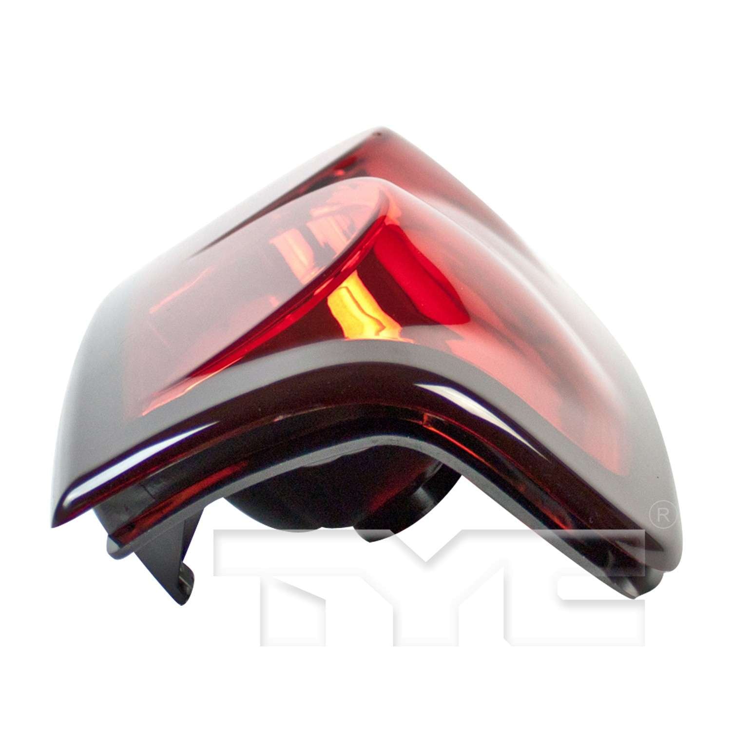 Bottom View of Left Tail Light Assembly TYC 11-5852-91