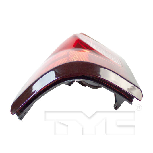 Top View of Left Tail Light Assembly TYC 11-5852-91