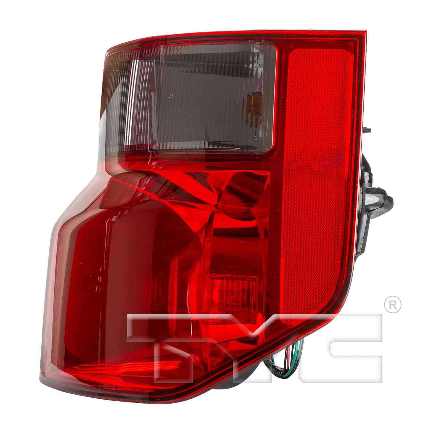 Side View of Right Tail Light Assembly TYC 11-5905-00