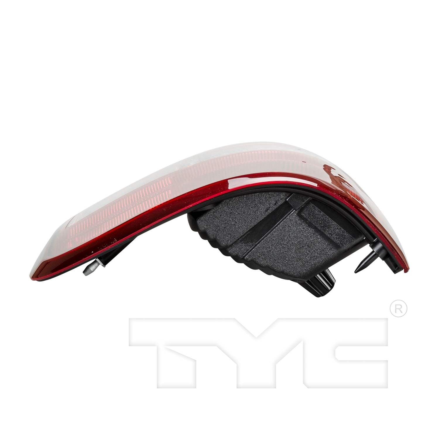 Bottom View of Left Tail Light Assembly TYC 11-5934-01