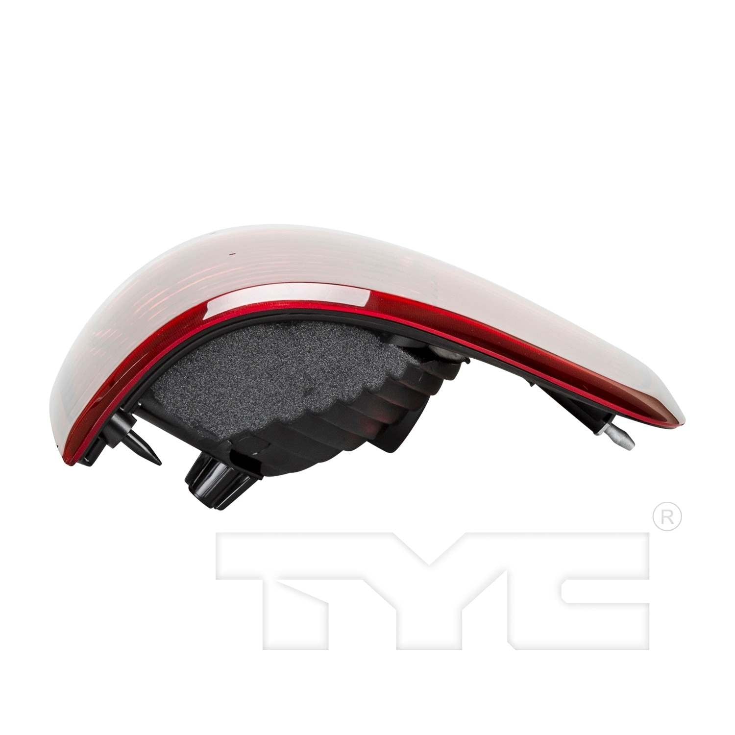 Top View of Left Tail Light Assembly TYC 11-5934-01