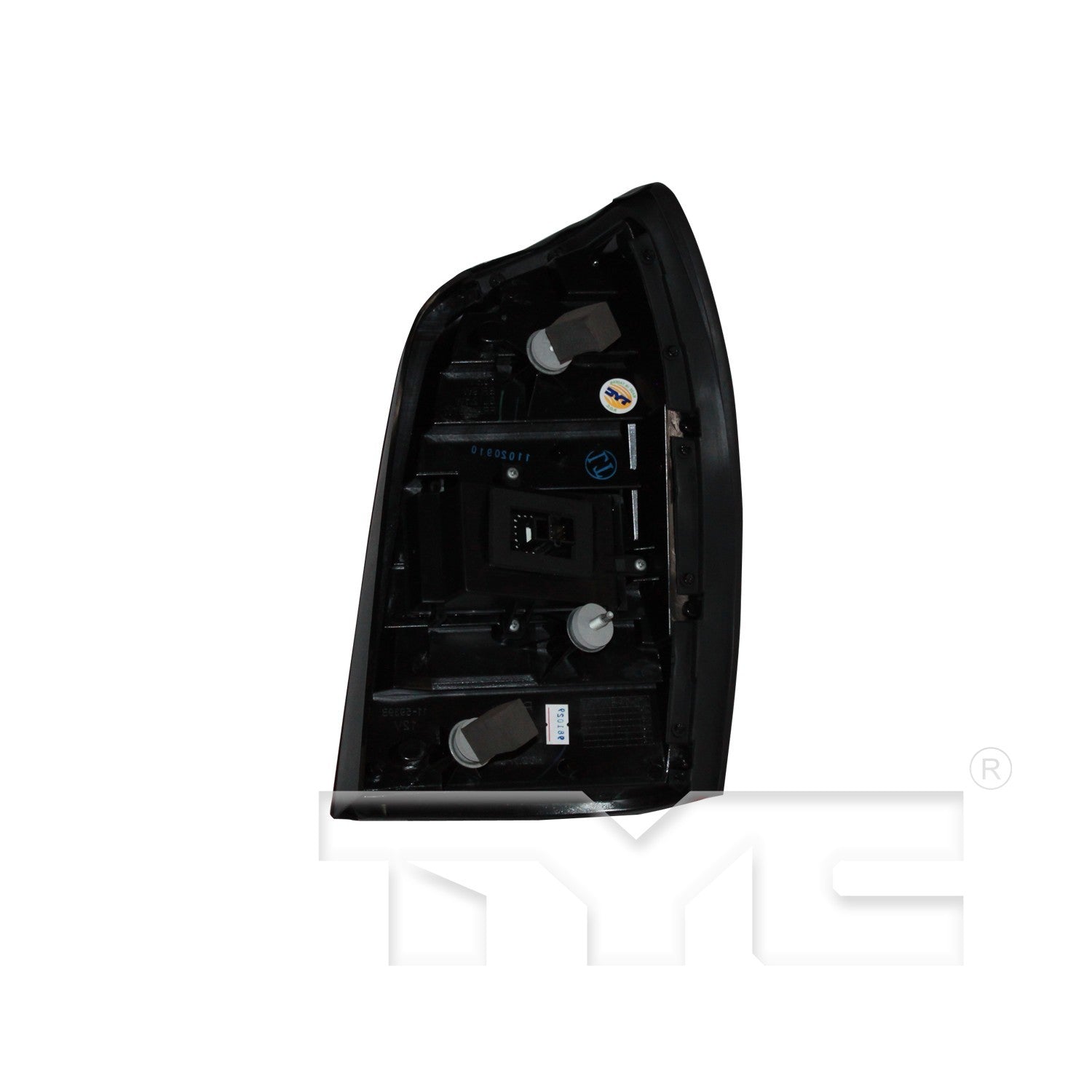 Back View of Left Tail Light Assembly TYC 11-5940-00