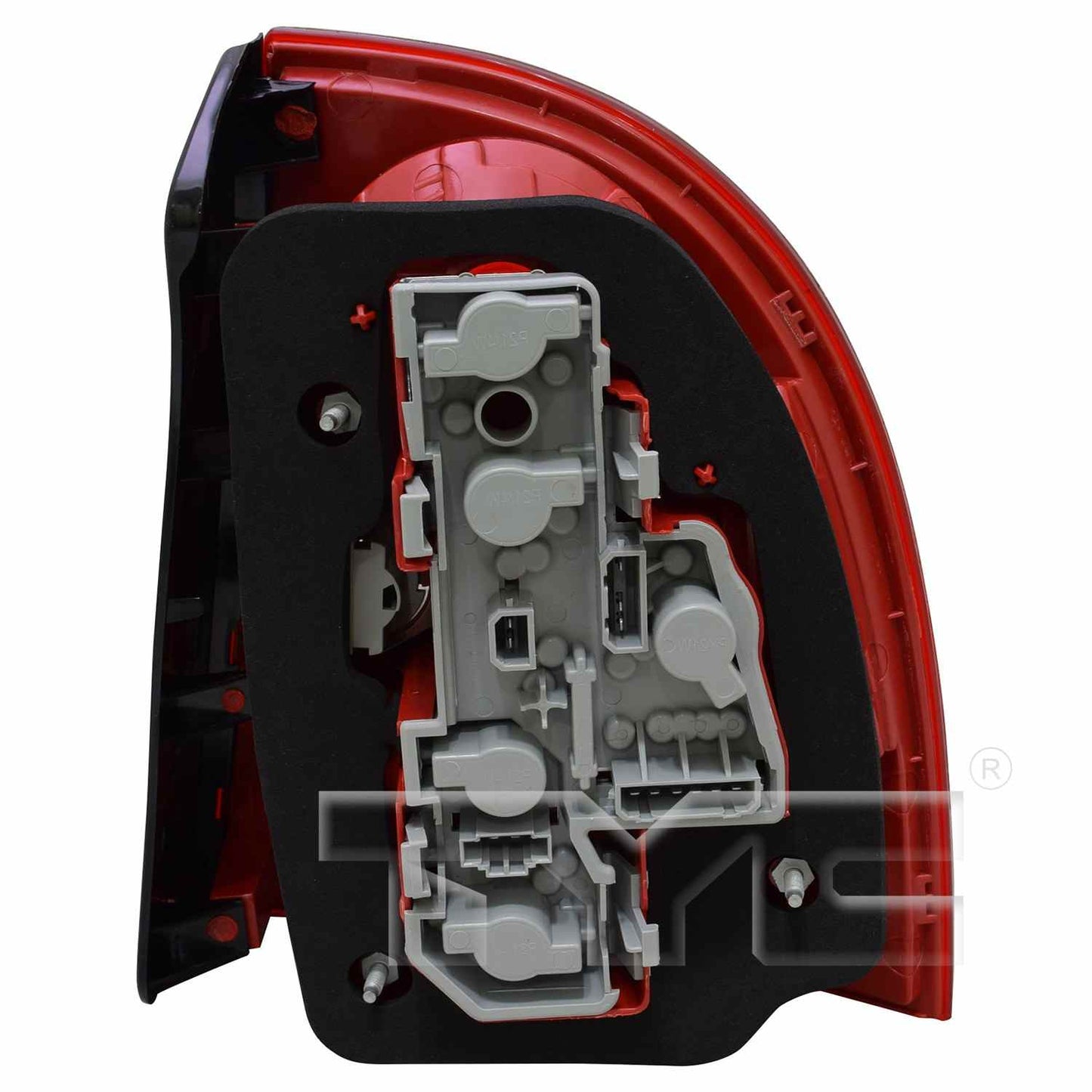 Back View of Left Tail Light Assembly TYC 11-5950-00