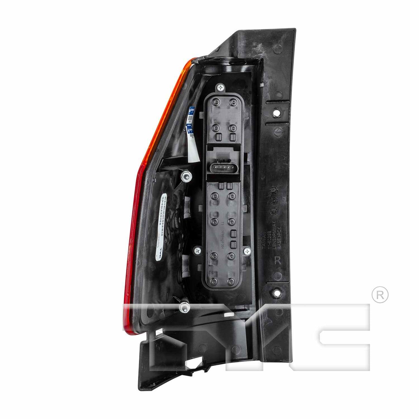 Back View of Right Tail Light Assembly TYC 11-6029-00