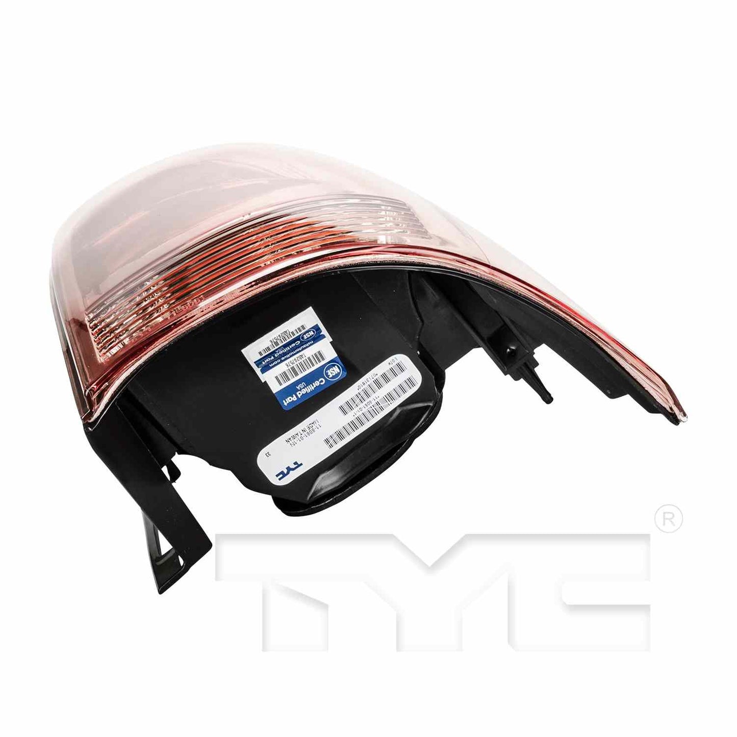 Bottom View of Right Tail Light Assembly TYC 11-6061-01