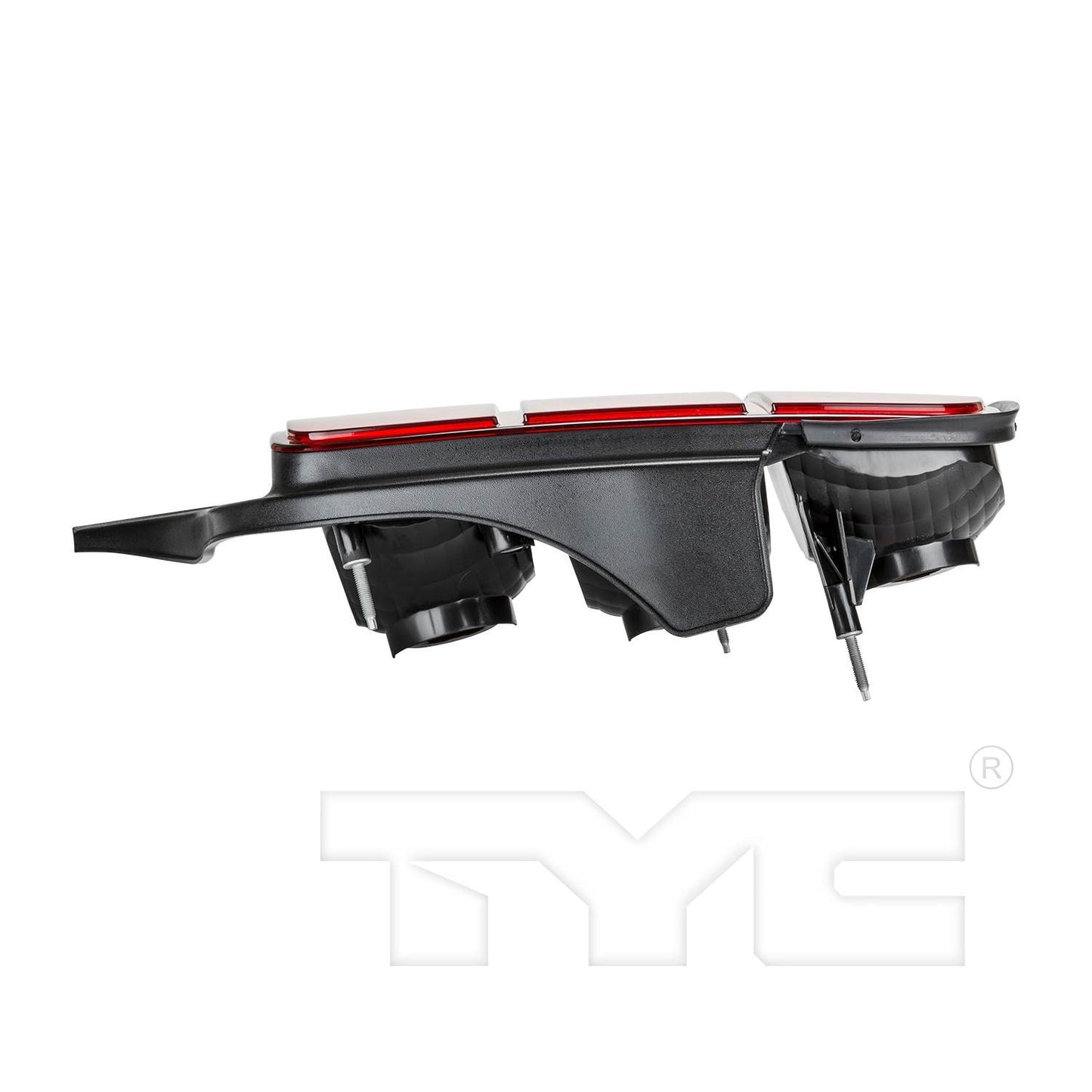 Top View of Left Tail Light Assembly TYC 11-6068-01